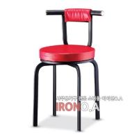 [YI]라운드덮게/식당의자/인테리어의자/철재의자