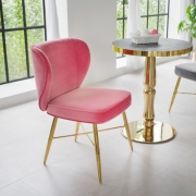 [DS]CH616 웨딩(핑크) 카페의자/인테리어의자