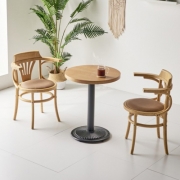 [DS]W361 보테나(오크/월넛) 카페의자 원목의자 인테리어의자