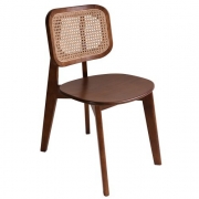 [DS]W493 볼라비(오크/월넛) 라탄의자/카페의자/인테리어의자/원목의자